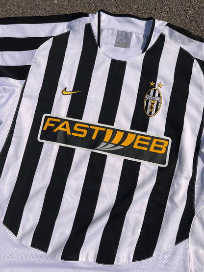 00's Nike Juventus Home Kit – Large