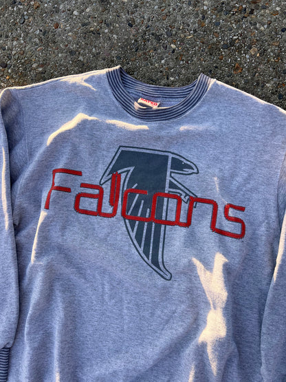 90s Team Rated Atlanta Falcons NFL Crewneck Sweatshirt – Large