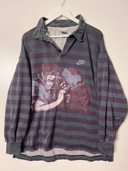 90s Nike Longsleeve Rugby Polo – XLarge