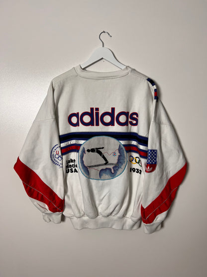 90's Adidas Lake Placid Olympic Games 1980 Sweatshirt – Large
