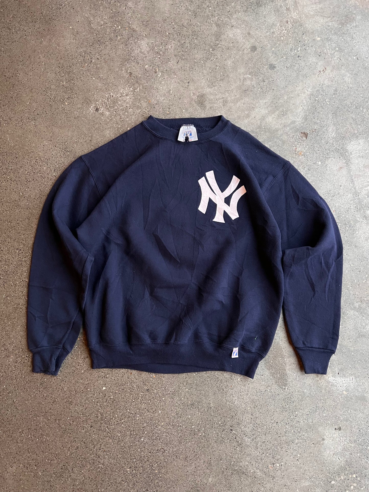 90s 7 Logo NY Yankees Jeter Crewneck – Large