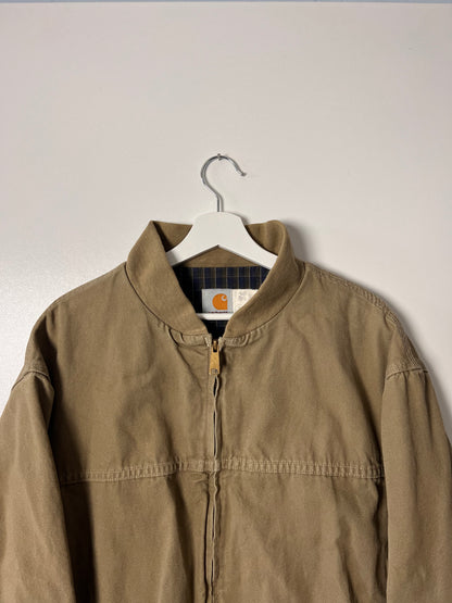 Made In USA Carhartt Plaid Bomber Jacket - XLarge