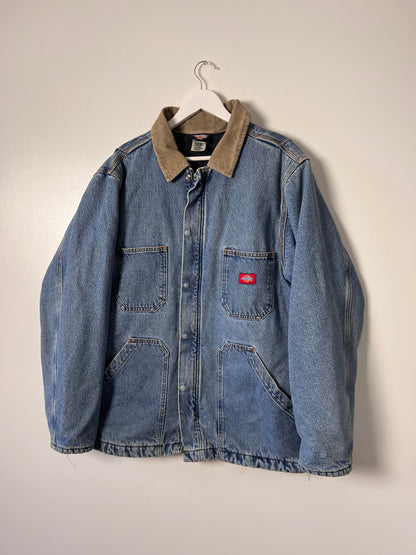Dickies Denim Work Wear Jacket - Large