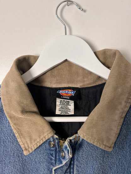 Dickies Denim Work Wear Jacket - Large