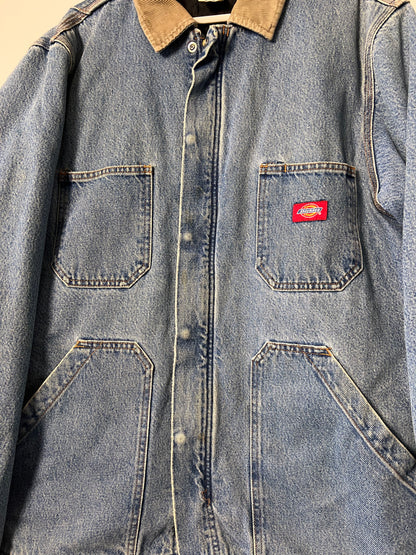 Dickies Denim Work Wear Jacket - Large