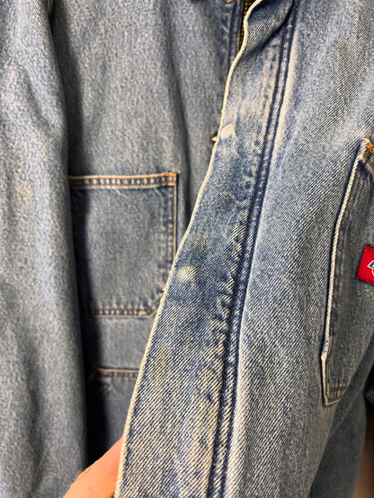 Dickies Denim Work Wear Jacket - Large