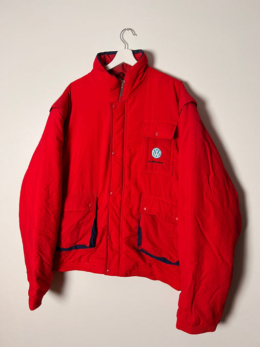 90s Volkswagen Pon Bedrijfswagens Puffer Jacket – XLarge