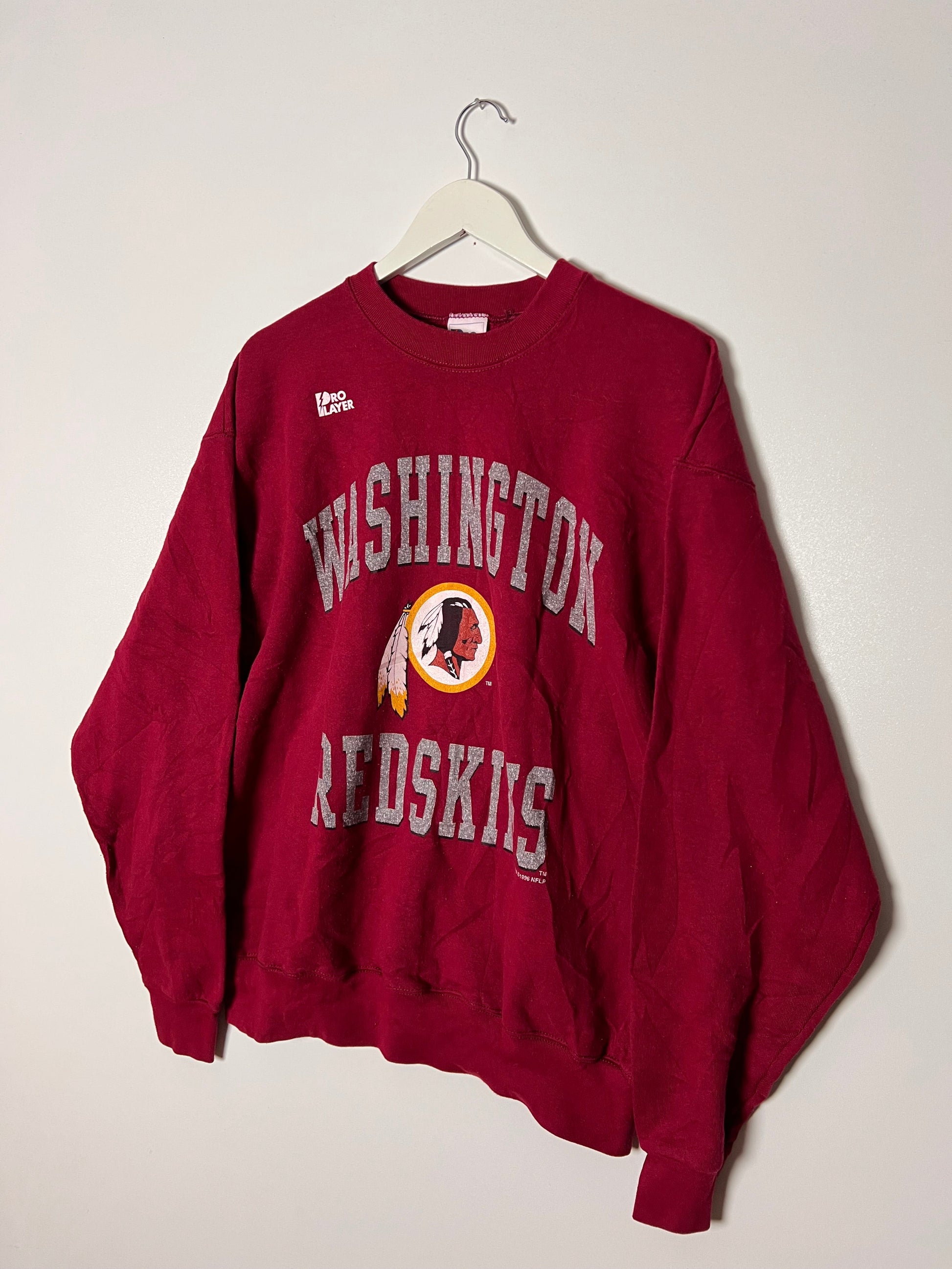 90s Pro Player Washington Redskins 1996 NFLP Sweatshirt – XLarge