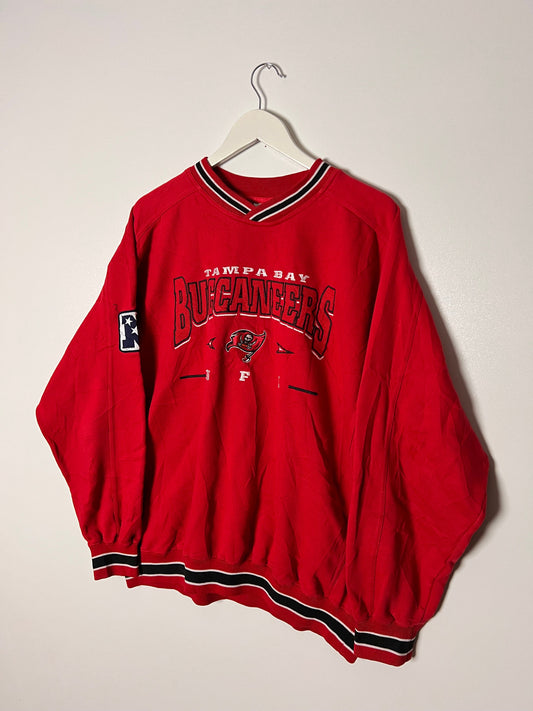 90s Lee Sport Tampa Bay Buccaneers Embroidered NFL Sweatshirt – XLarge