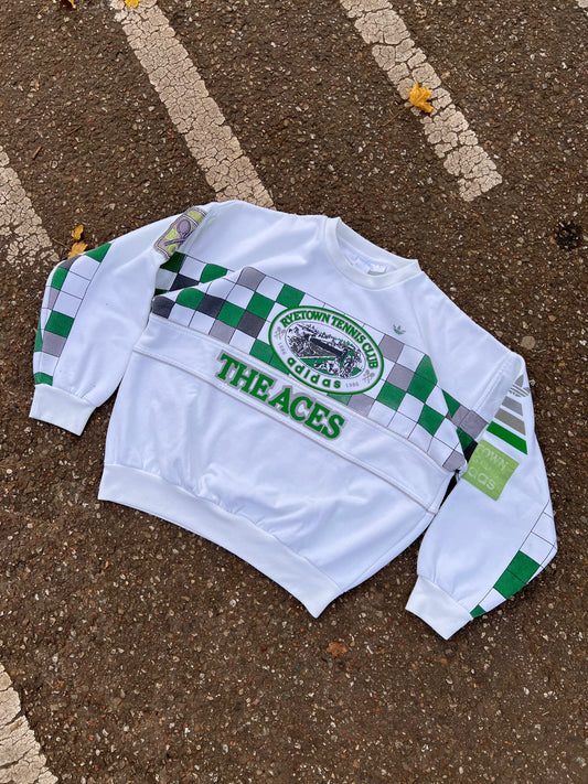 90s Adidas Ryetown Tennis Club Crewneck – Medium